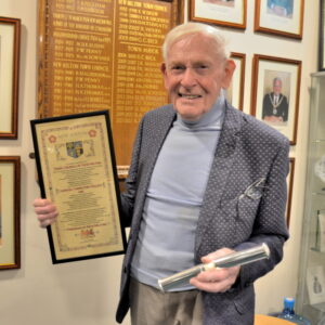 Honorary Freeman – Sammy Miller MBE