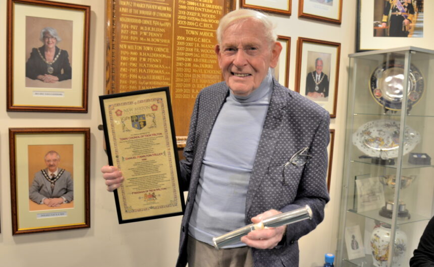 Honorary Freeman – Sammy Miller MBE